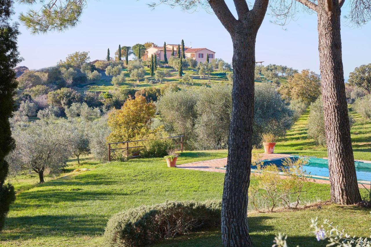 Poggio Tamantino, Villa Con Piscina In Maremma Poggio Cavallo Eksteriør billede